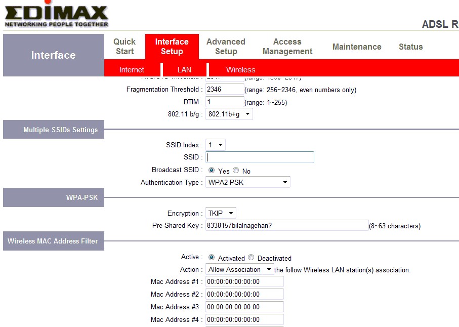 Edimax Ar-7186WNA Modem Kurulumu Resimli Anlatım, edimax-ar-7186wna kablosuz ayarı, edimax-ar-7186wna kablosuz modem kurulum, edimax-ar-7186wna modem arayüzü, edimax-ar-7186wna şifresi