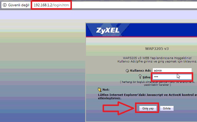 Zyxel WAP3205 V2 Access Point Kurulumu, zyxel wap3205 v2 kurulum, zyxel wap3205 v2 arayüz, wap3205 v2 şifre, zxyel wap3025 v2 router kurulumu, zyxel wap3205 v2 firmware