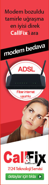 Modem bozuldu uğraşma, sen en iyisi CallFix'i ara! - Adsl ve Fiber uyumlu modem bedava - CallFix 7/24 Teknoloji Servisi - Arayıp bilgi almak için tıklayın.