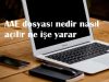 AAE dosyası nedir nasıl açılır ne işe yarar AAE dosyası nedir nasıl açılır ne işe yarar