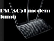 Asus DSL AC51 modem kurulumu