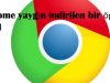 Chrome yaygın indirilen bir öge değil