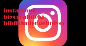 instagram biyografideki bildirimler gelmiyor