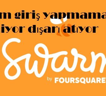 Swarm giriş yapmama izin vermiyor dışarı atıyor