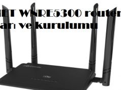 CNET WNRE5300 router ayarı ve kurulumu CNET WNRE5300 router ayarı ve kurulumu