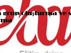 Eba grup oluşturma ve sınıf kurma Eba grup oluşturma ve sınıf kurma
