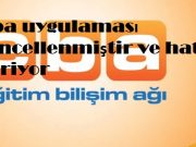 Eba uygulaması güncellenmiştir ve hata veriyor Eba uygulaması güncellenmiştir ve hata veriyor