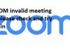 ZOOM invalid meeting id please check and try again ZOOM invalid meeting id please check and try again